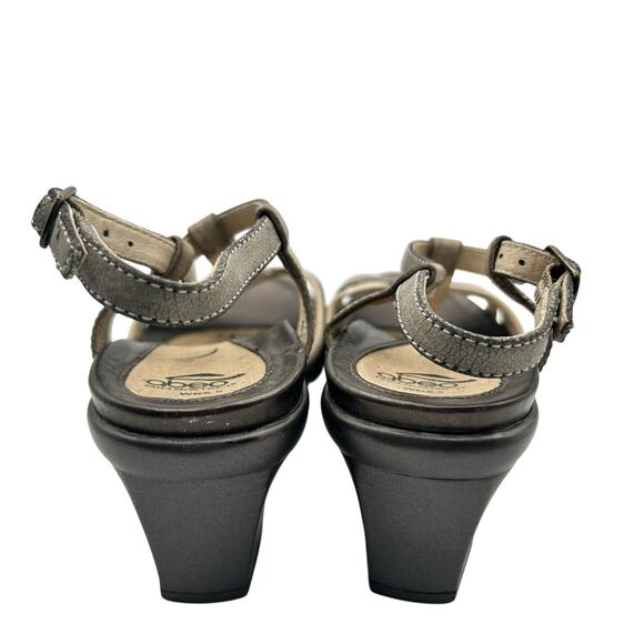 Abeo Women's Tan Black Bio System Georgi Sandals Size 6.5 - Picture 6 of 8